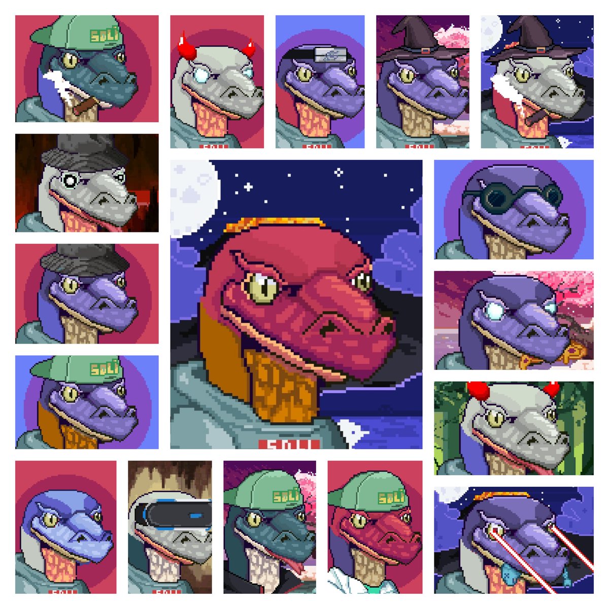 GUTTERSWOLE's tweet image. No I don't have a problem. I just own 2% of a project supply. 
Ngl I want a #SoLi hat &amp;amp; hoodie @SolizardsNFT