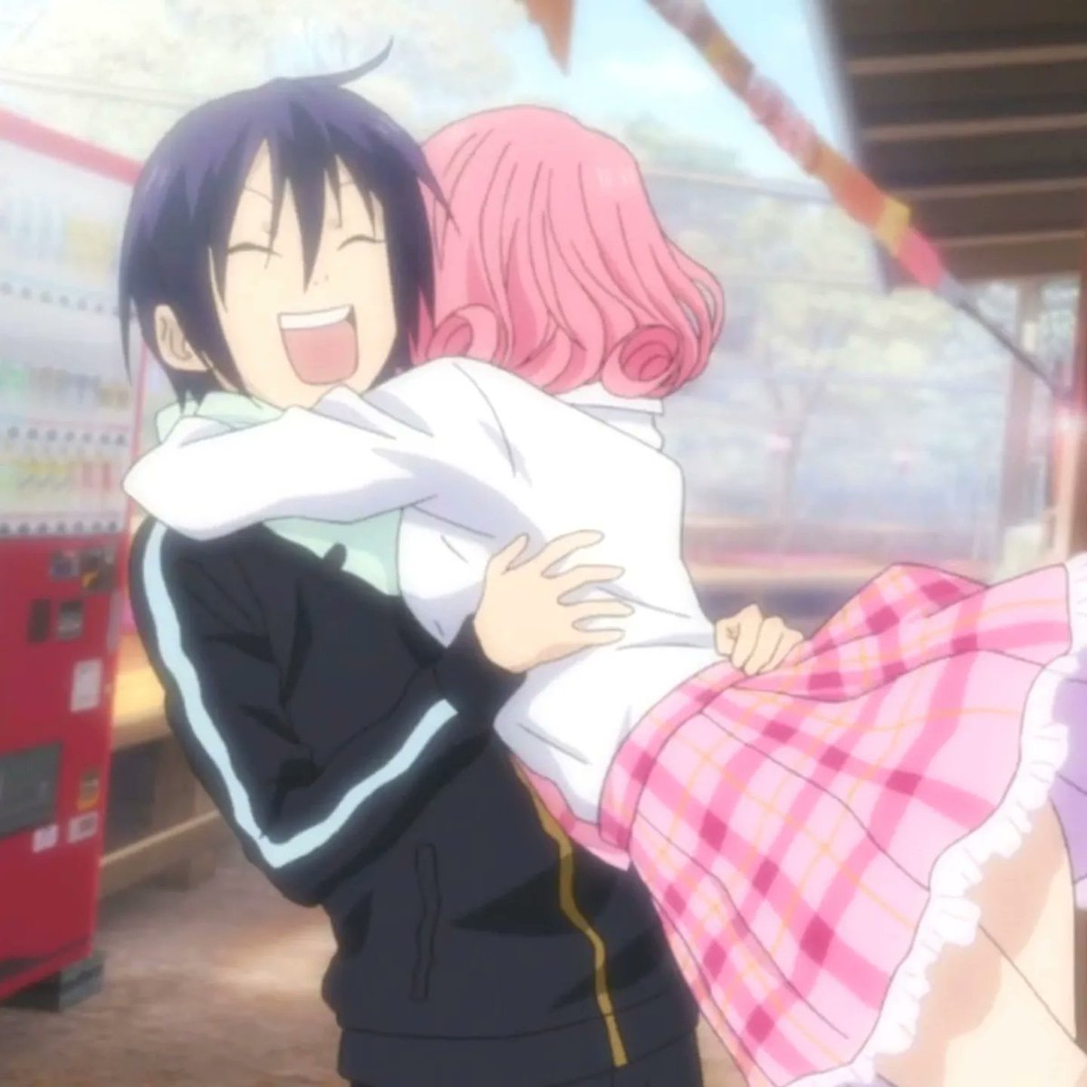 KaiohSan's tweet photo. Os rostos por trás das vozes de Yato e Kofuku💜 Simplesmente com a maravilhosa @atavaresbueno 😍💕 #Noragami https://t.co/K23A6IrkGK