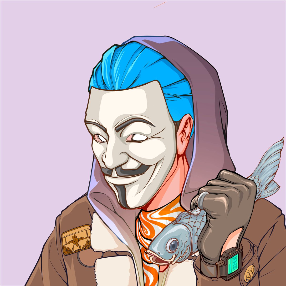 Decided to buy this specific Vandal today...  Joined the Anons and <a href="/VandalFishDAO/">Fish DAO (✘)</a> in one go. 😈 LFG!!!
<a href="/VandalCityCorp/">VNDLS</a> #VandalRecruit #Vandal #vandalcity