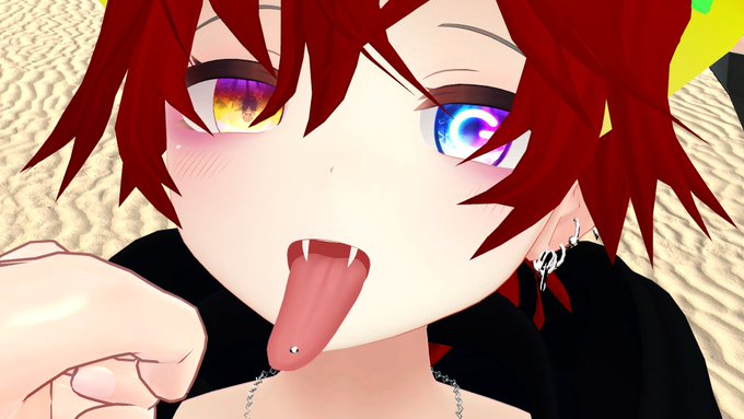 Hektさんの舌ひっぱれる...!(*`ω`*) 