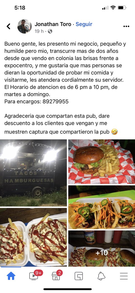 el_Shelito's tweet photo. Ayuden a compartir xfa @Jampe504 @thorhn2 muy buena comida (hamburguesas con pan de papa) https://t.co/PqdwIJZJJ4