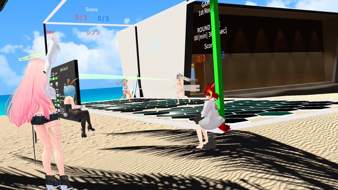 ディスクで遊んだりのんびりしたり!(*`ω`*) 