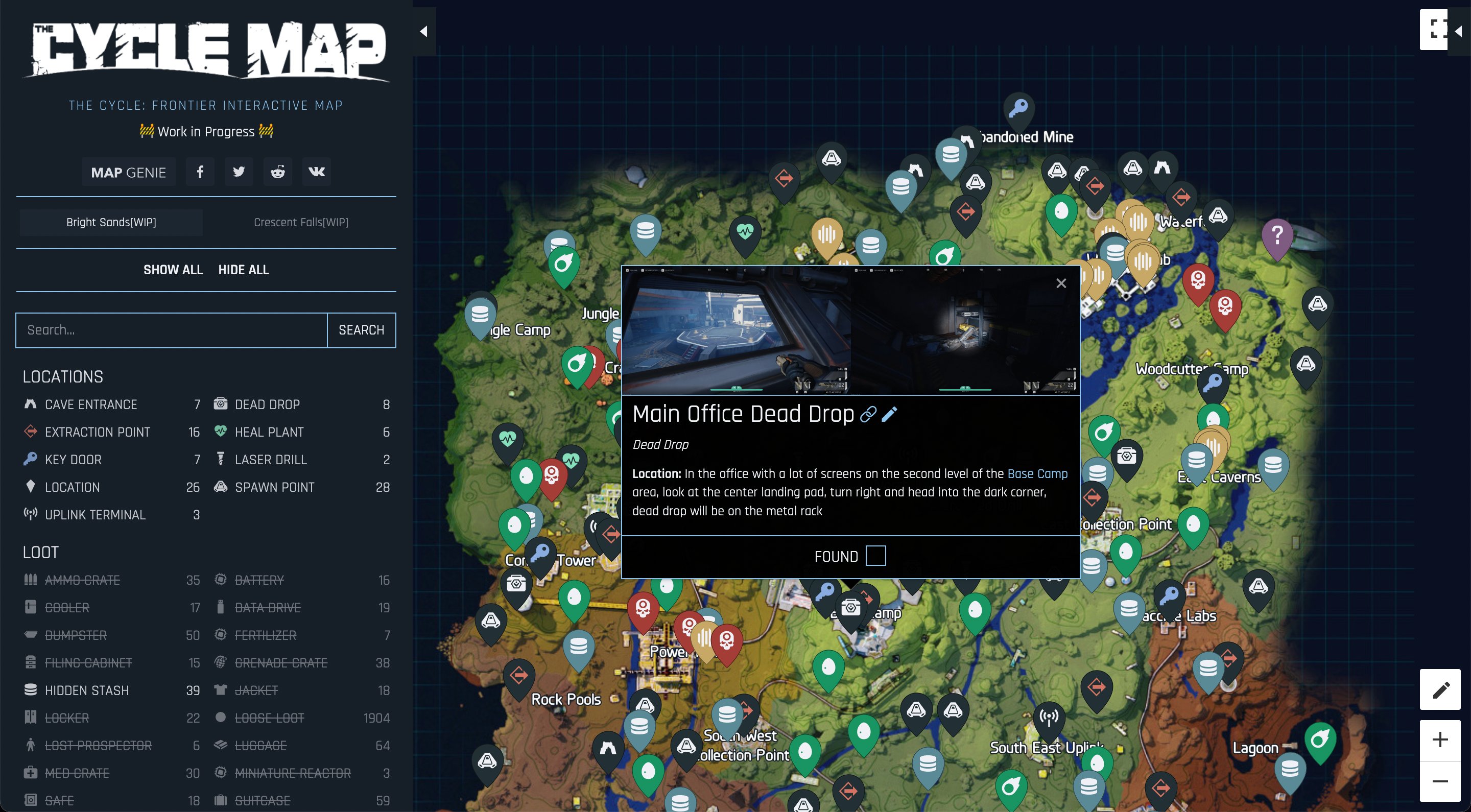 Map Genie  Awesome Interactive Game Maps