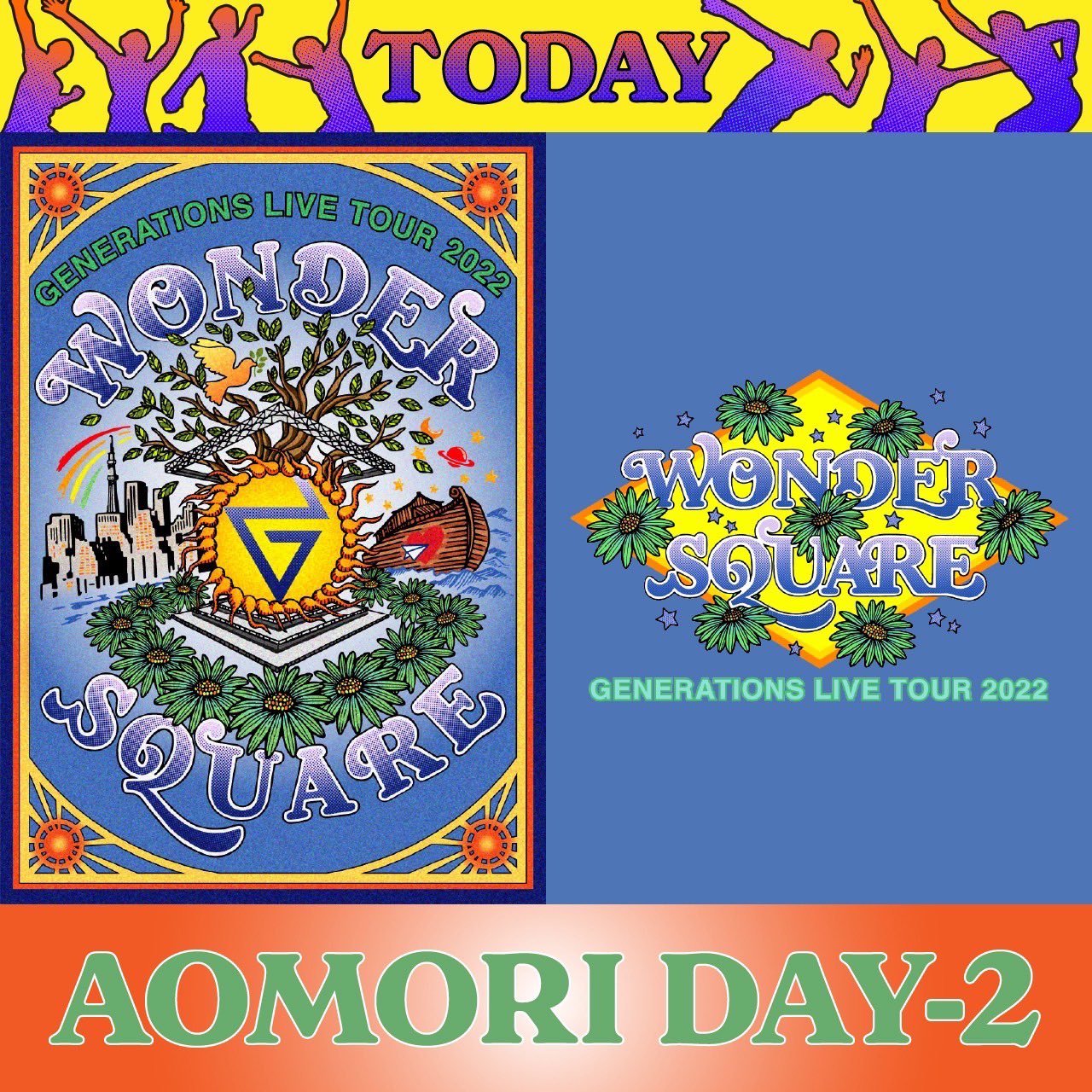 ＧＥＮＥＲＡＴＩＯＮＳ　ＬＩＶＥ　ＴＯＵＲ　２０２２　“ＷＯＮＤＥＲ　ＳＱＵＡＲＥ”（Ｂｌｕ－ｒａｙ　Ｄｉｓｃ） GENERATIONS LIVE TOUR 2022 \u201dWONDER SQUARE\u201d～開幕祭～ | EXILE TRIBE