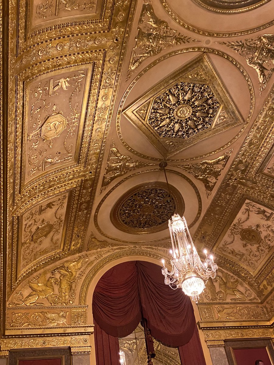 nickialanoche's tweet photo. The ceiling of the @DCWarnerTheatre, where I’m about to watch @ColinJost #comedy #standup #DCcool @washingtondc https://t.co/LF0uJEFdVQ