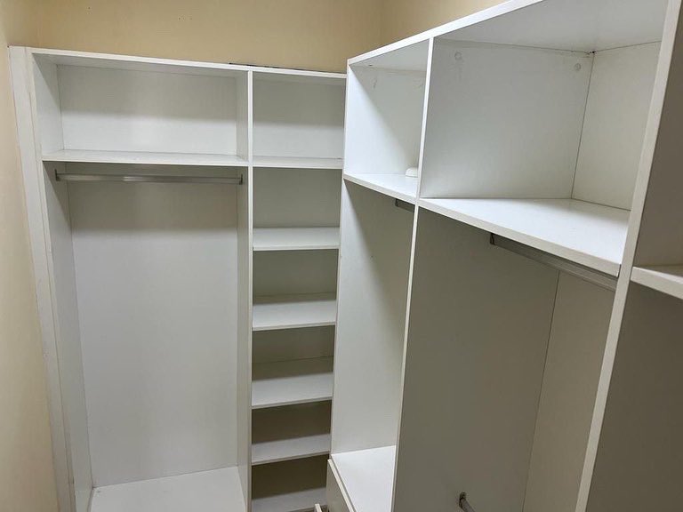 ARQualityConst1's tweet photo. Spacious closet equals a happy partner!! Here @ARQualityConst1 we create quality closet spaces to suit any space and any client. 
.
Contact us today for all your construction 🚧 needs. 
#construction #constructionlife #closet #largecloset #womeninconstruction #jamaicanbusiness https://t.co/NSTsk7iMGm