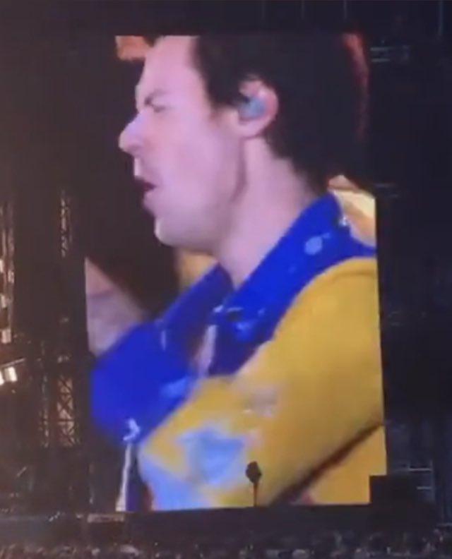 teamhsnews's tweet photo. 📷| Secuencia de Harry atragantandose con una mosca hoy 😂
#LoveOnTourGlasgow #LoveOnTour2022 #HarryStyles https://t.co/UI1PQJzUDm