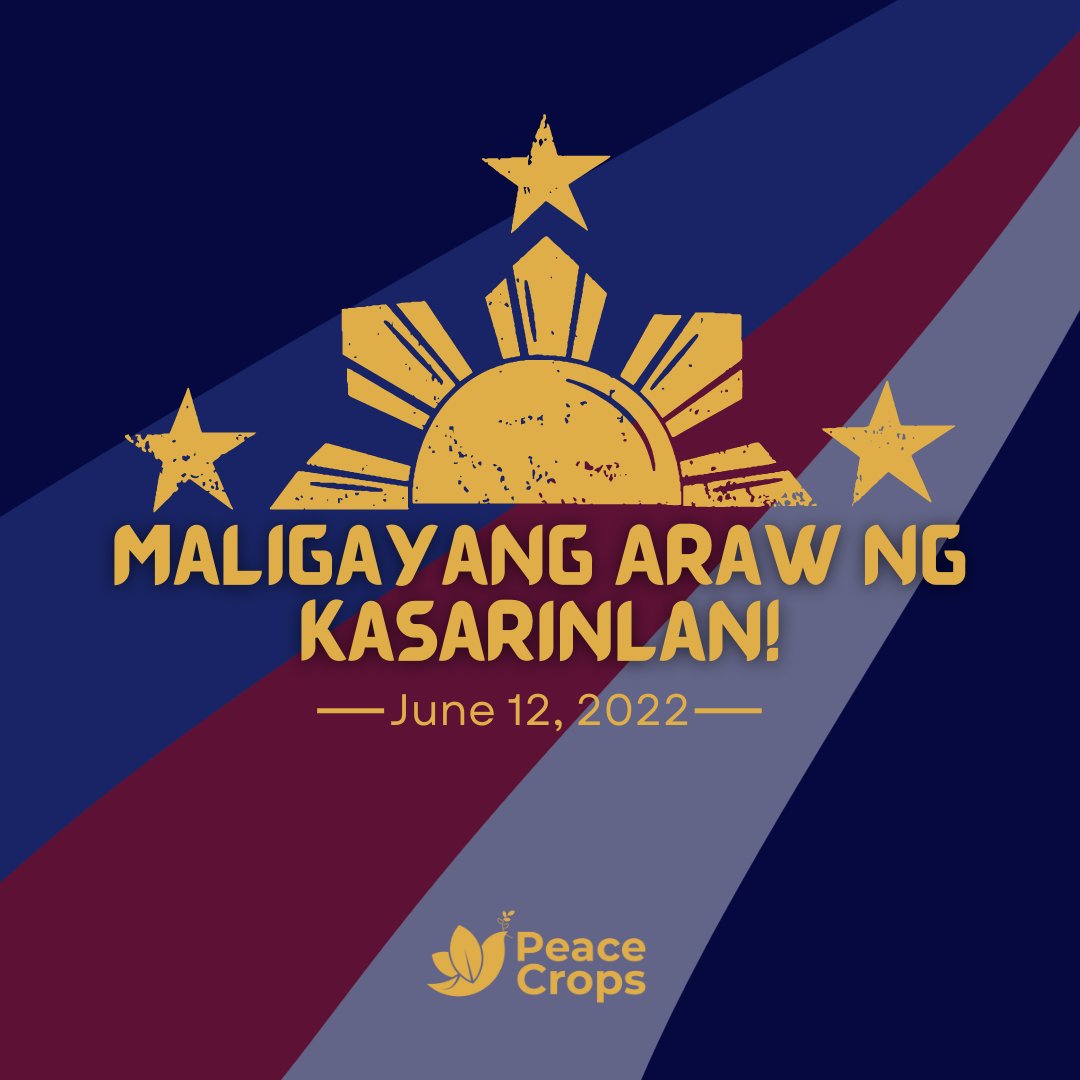 peacecropsph's tweet photo. Today is the perfect day to reflect on our part and our contributions to nation building.
Must we remind ourselves that there are no small deeds from those with big hearts who continually long to build a better prospect for our country.
---
#ArawNgKalayaan2022
#PeaceCropsPH https://t.co/qwHUvztnlN