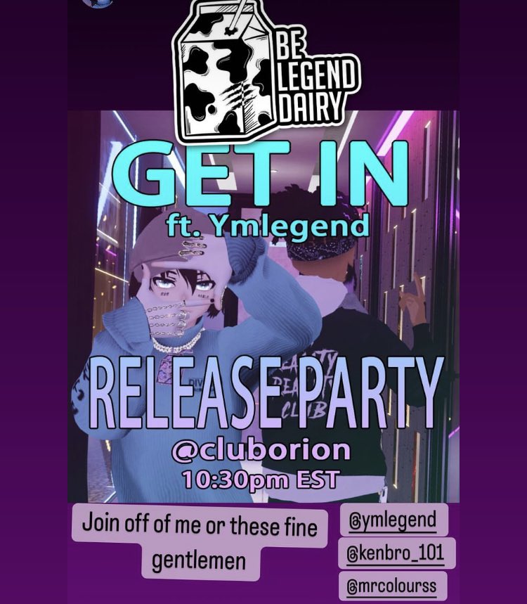 KenbroVR's tweet photo. Big Party coming tonight at 10:30EST featuring @ismushedyew @_Colourss @KenbroVR  #VRChat https://t.co/iSXpbm6Zb2