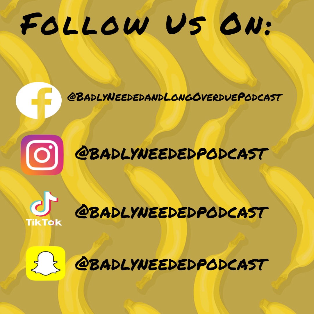 Follow all our social media accounts for fun, additional content, and maybe (probably) a rant or two!

#badlyneededlongoverdue
#podcasts 
#ColoradoSprings