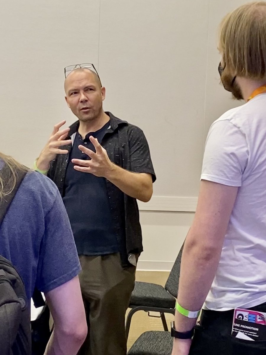 TheGDEX's tweet image. Extra thanks to Jonathan Blow for sharing as our keynote speaker today!
@jonathan_blow