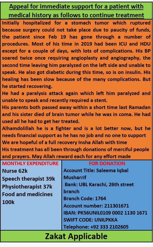 Before sleeping *June Appeal 18* Still 20k needed to purchase food and medicines for first half of month Today 62k for nurse was also due. Qadar Allah Total To collect 159k Collected 57k #SafedPosh