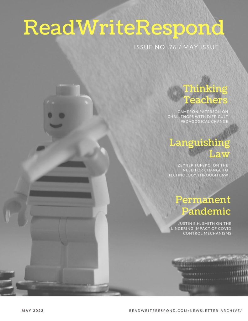 📰 Read Write Respond #076 - May's newsletter of ideas and information associated with all things education, mined and curated for me and shared with you collect.readwriterespond.com/read-write-res…