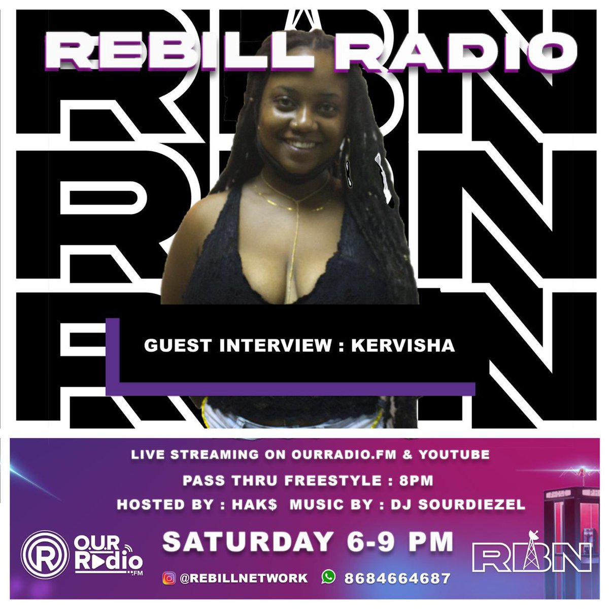 Rebel_Network_'s tweet photo. LIVE NOW W/ @butterflybard 🛰
https://t.co/0Fn0Ck6iJQ
#rebillradio #ourradiofm https://t.co/avHzCraj68