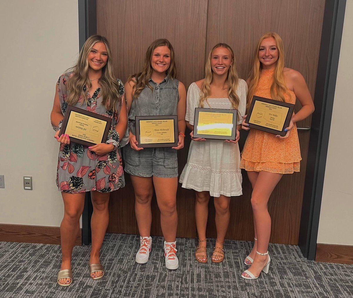 only girl reppin a harrah jersey for the  OK Class of ‘22 All-State Game. i got the opportunity of being the starting pitcher for the Middle-West team and also received academic all-state. to say i feel honored is an understatement <a href="/CoastalSoftball/">Coastal Carolina SB</a> #ChantsUp