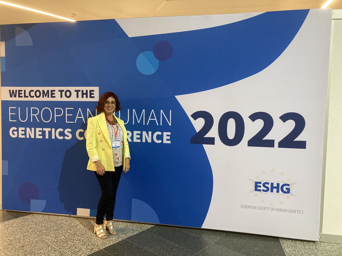 MarielaLarrand1's tweet photo. Orgullosa de estar participando en el Congreso de la Sociedad Europea de Genética Humana #ESHG2022 como presidente de la Red Latinoamericana de Genética Humana @RRelagh         El ⏰ de la 🧬 Genética LLEGO  en @BICENTENÁRIO DEL NACIMIENTO DE GREGOR MENDEL. Padre de la Genética https://t.co/U18qBToVfM