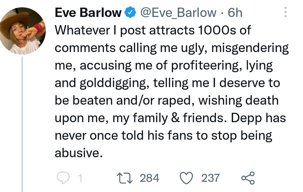 Hey <a href="/Eve_Barlow/">Eve Barlow</a> tell me how that's possible when you've turned the "comments" OFF!!!! Lying pos just like your LYING lover Amber Turd.
#AmberTurd
#BorderlinePersonalityDisorder
#HistrionicPersonalityDisorder