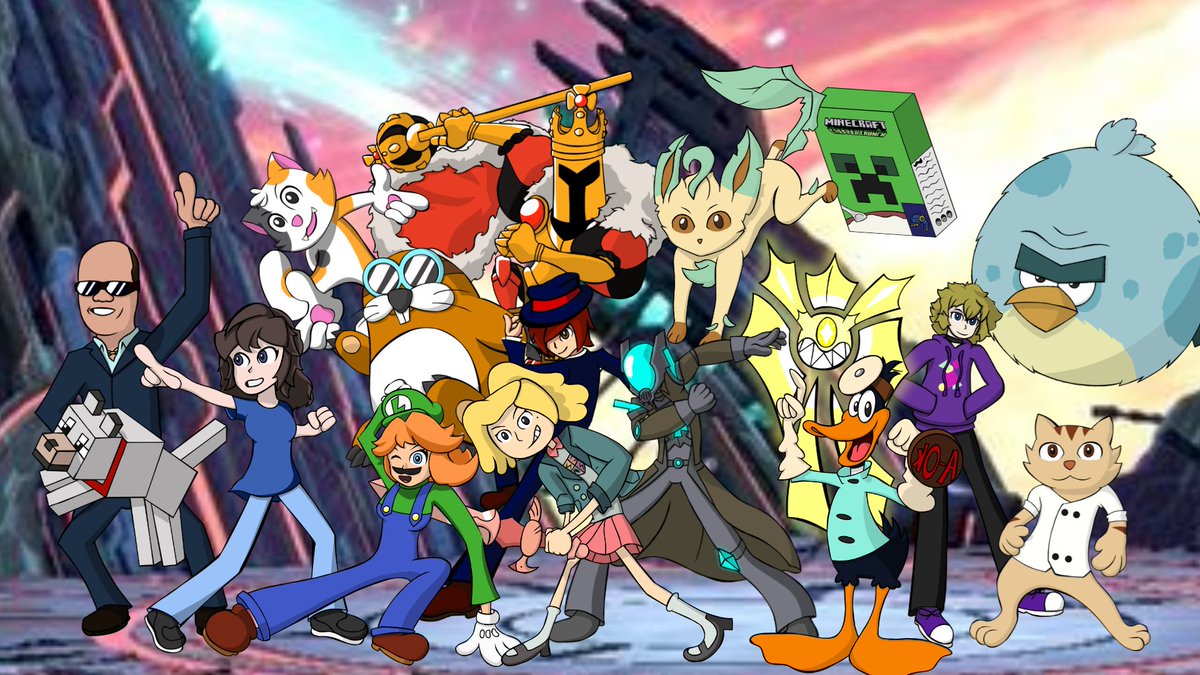 TrinityO5_'s tweet photo. The old FACCAR 11 2.0 banner with the Facteater's Requiem art + the Facteater's Requiem art of everyone who had 11 1.0 art. https://t.co/WYDqf5hPXQ