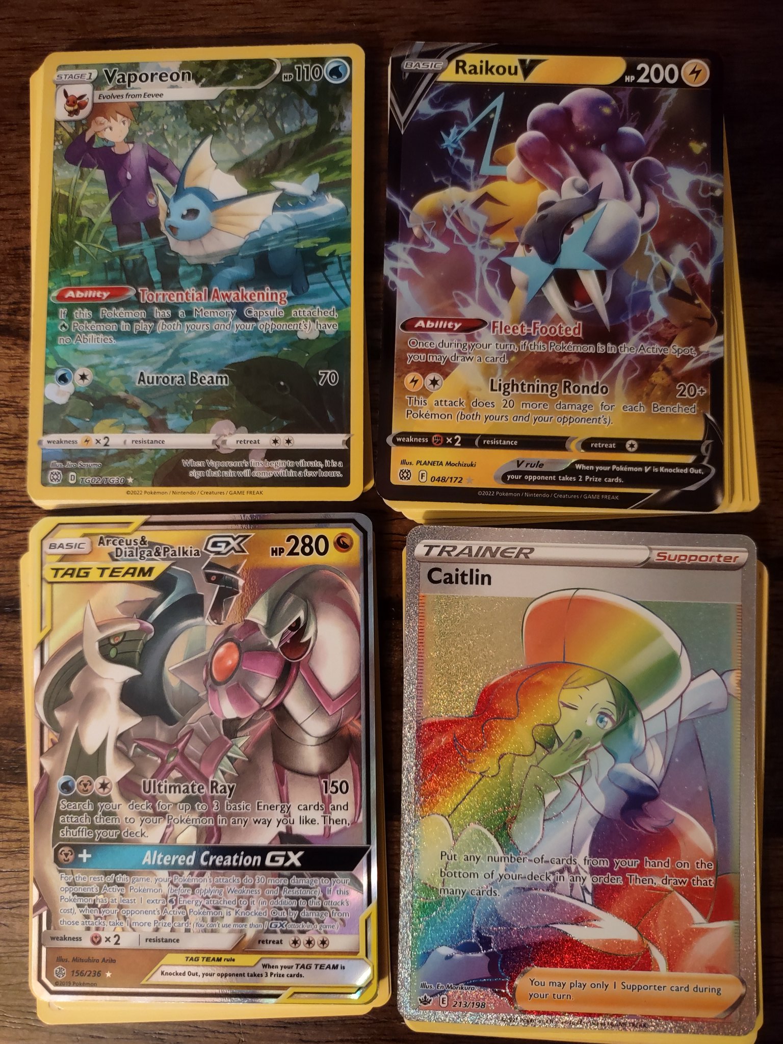 M Arceus Y GX pokemon card