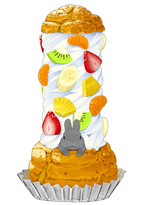 シュー(の皮を被った)クリーム 