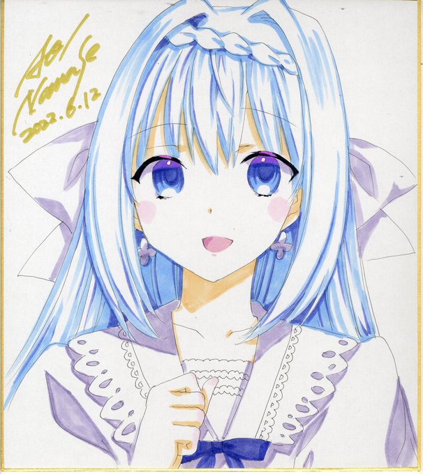 今回も色紙があります
いつも通り3万円です
よろしくお願いいたします😌 