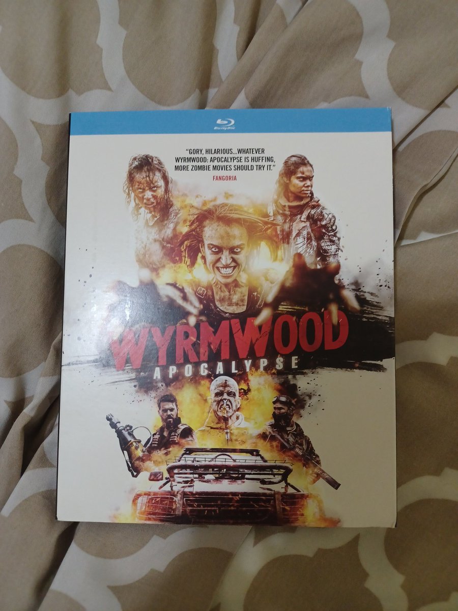 #NowWatching Wyrmwood: Apocalypse
Xbox live is down so watching this instead. The first one is one of my absolute favorites so I'm really excited to watch the sequel. Plus, you Bianca Bradey is gorgeous, awesome, and kicks ass! #horrormovie #HorrorCommunity