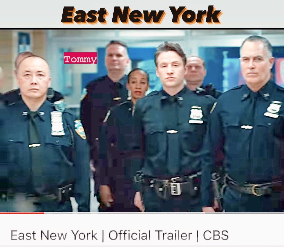 I’m playing one of the precinct cops in pilot episode & in trailer, 2nd left, …- in upcoming CBS hit series “East New York.” - Fantastic! 🎬🥇#EastNewYork #TVSeries #RankAndFile #HitTV