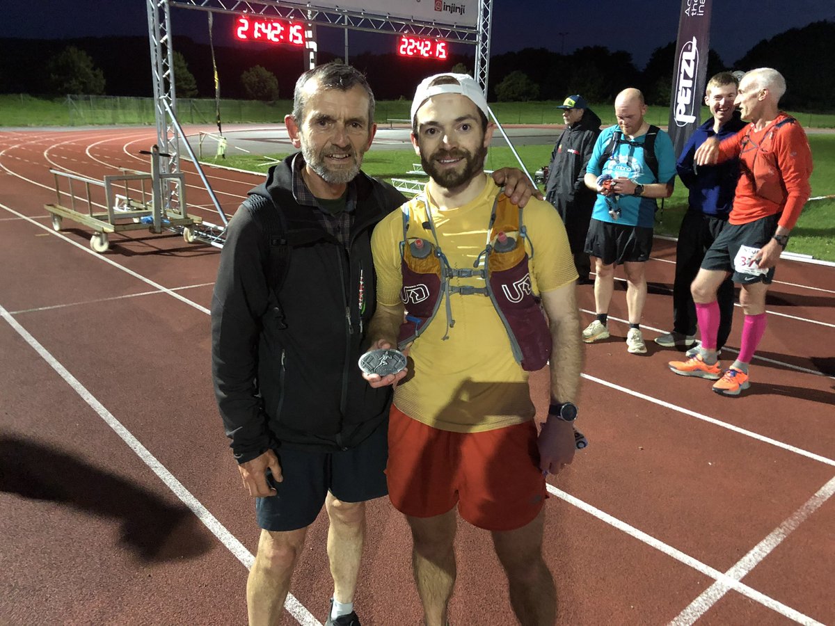 Teach_Physics's tweet photo. SDW100. Done. 22h40 - chuffed with that but am paying for it now with destroyed legs! Thanks for all the messages of support and huge thanks to Dad for crewing &amp; pacing. Fundraising link here for UNICEF. https://t.co/xirj8CqDjk. @centurionrunner @TeachersRunClub https://t.co/PAs4S3Oxtk