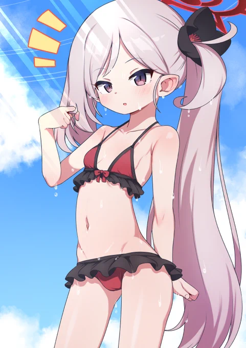 ムツキと海に行ってドキドキしたい
(水着無し差分とかはFantia等にあります) 