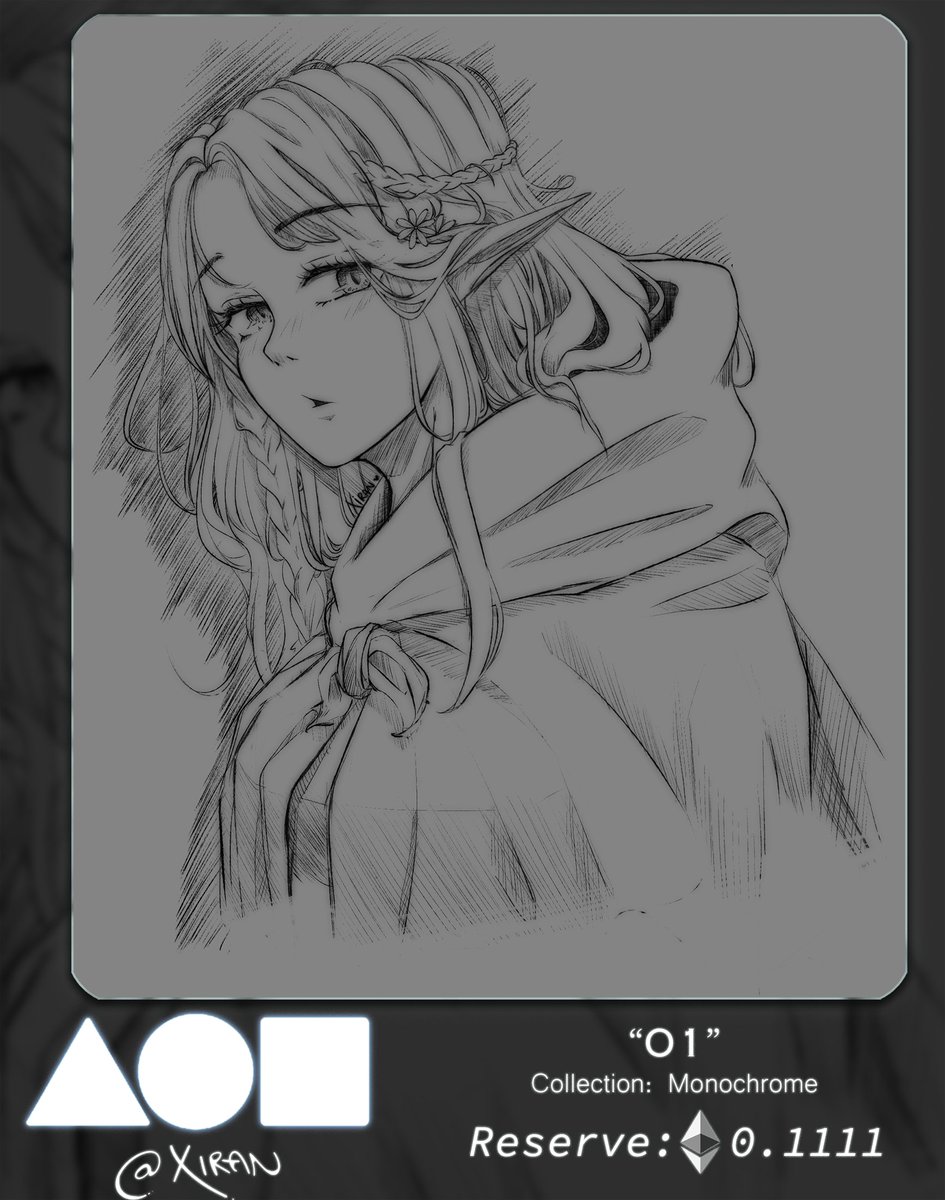 xiran_art's tweet photo. "01" is available on @foundation!
"Oh? I didn't see you there.."
https://t.co/lrRQMlsbXc
Winning bid gets the full-res PNG.
#NFTCommunity #NFTartists #nftcollectors #AnimeNFT #FoundationNFT #AnimeArt #Anifam #NFTdrops #NFTpolska #NFTpoland #NFTs #sketch #NFTfantasy #NFTelf #elf https://t.co/wCtpCebakD