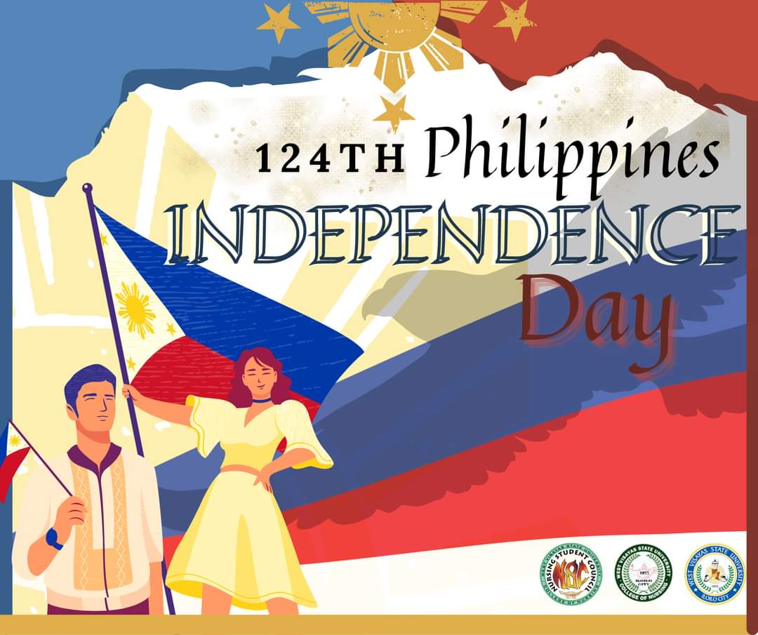 NSCwvsucon's tweet photo. Maligayang Araw ng Kalayaan, Pilipinas! 🇵🇭

124 na taon na ang nakalipas mula nang makamit natin ang ating kalayaan. Dugo, pawis at luha ang dumanak. Mga buhay kinuha. Ngunit ang lahat ng ito ay suit para lama sa ating minamahal na bansa💖. [1/3] https://t.co/D9Lm9izwic