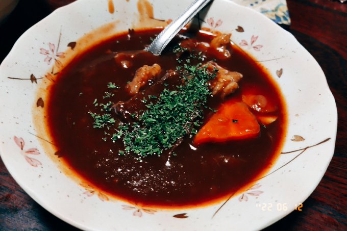 へいおまち。ビーフシチュー。 