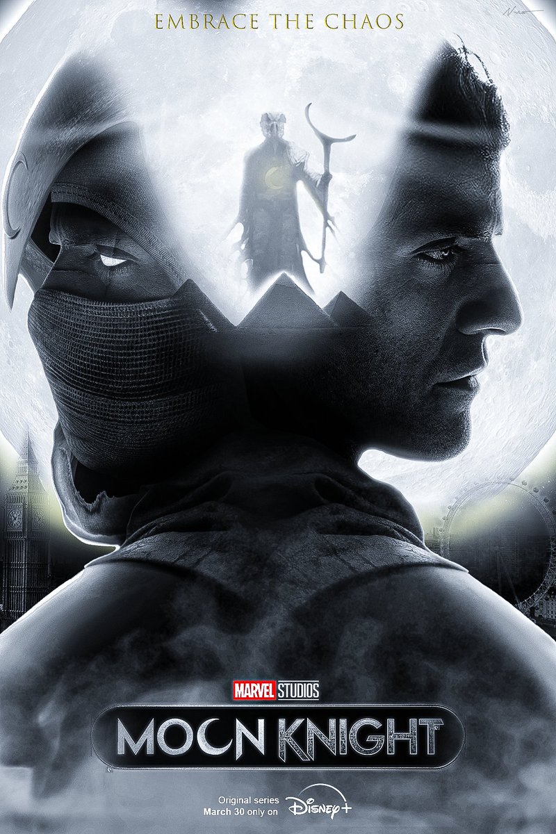 Moon Knight Promotional Poster.
<a href="/moonknight/">Moon Knight</a>

Two toned minimalistic colors.

#MoonKnight #Marvel

More to come! ⤵️