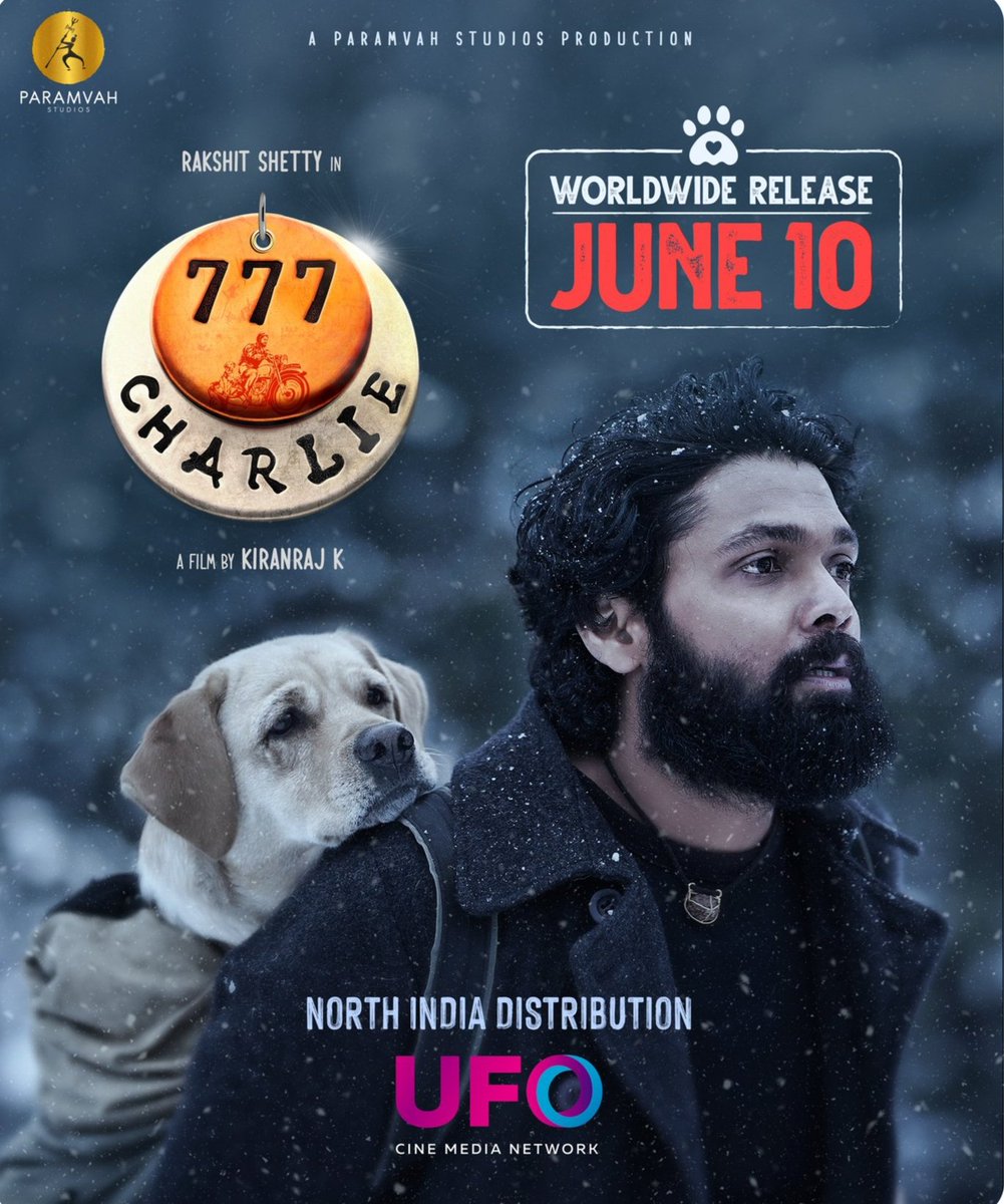 jubaerrahman's tweet photo. I haven't seen this kind of movie in years #777charlie .... Everyone should see this movie... full of emotion fun and love... 777 Charlie #777charliemovie https://t.co/RpB165icGS