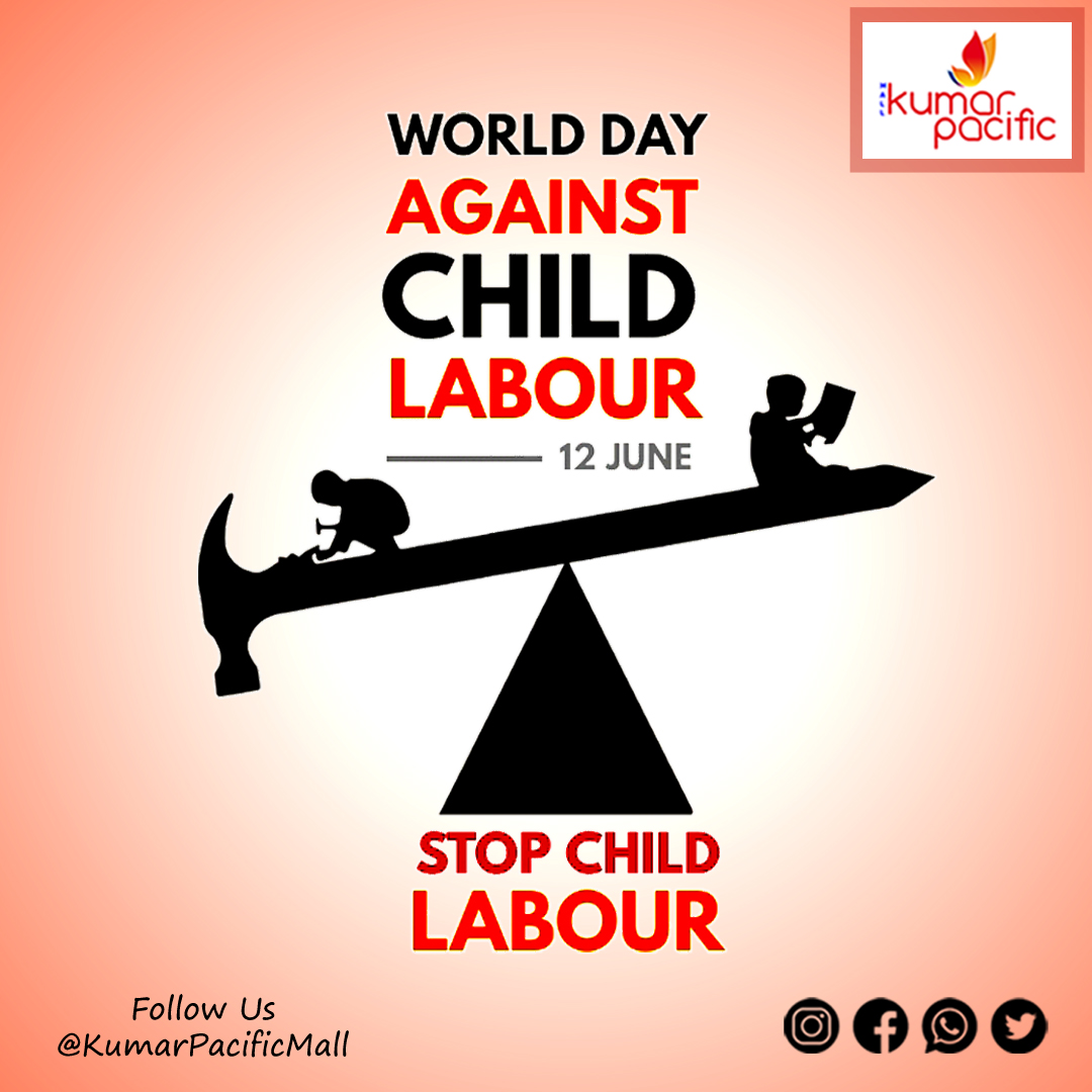 PacificMallPune's tweet photo. World Day Against Child Labour
#WorldDayAgainstChildLabour #KumarPacificMall #KumarPacificMallPune #Pune #shoppingmall #PuneMall #KumarProperties #TheMallForAll #KeepShopping https://t.co/CzxPPiSDQP