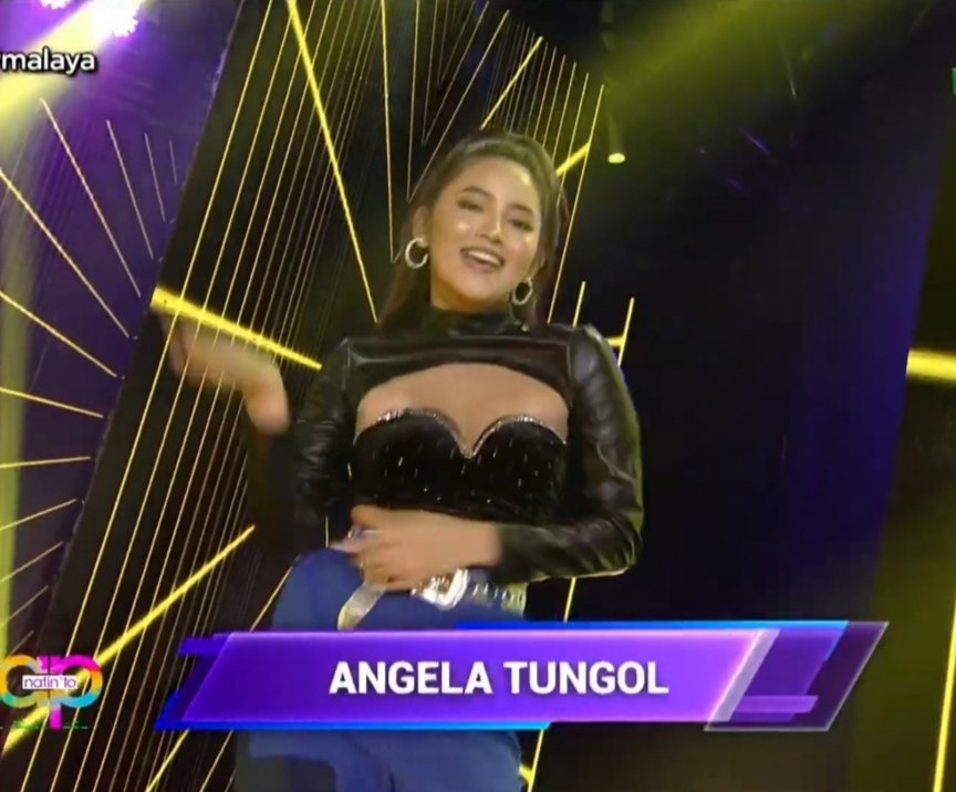 istan_rolyn's tweet photo. it's always the 'kilig' whenever her name is on the screen. my heart is so happy &amp; proud for you @iamangelatungol 🤍

#ASAPmalaya | #AngelaTungol https://t.co/FvDpgbAvuo