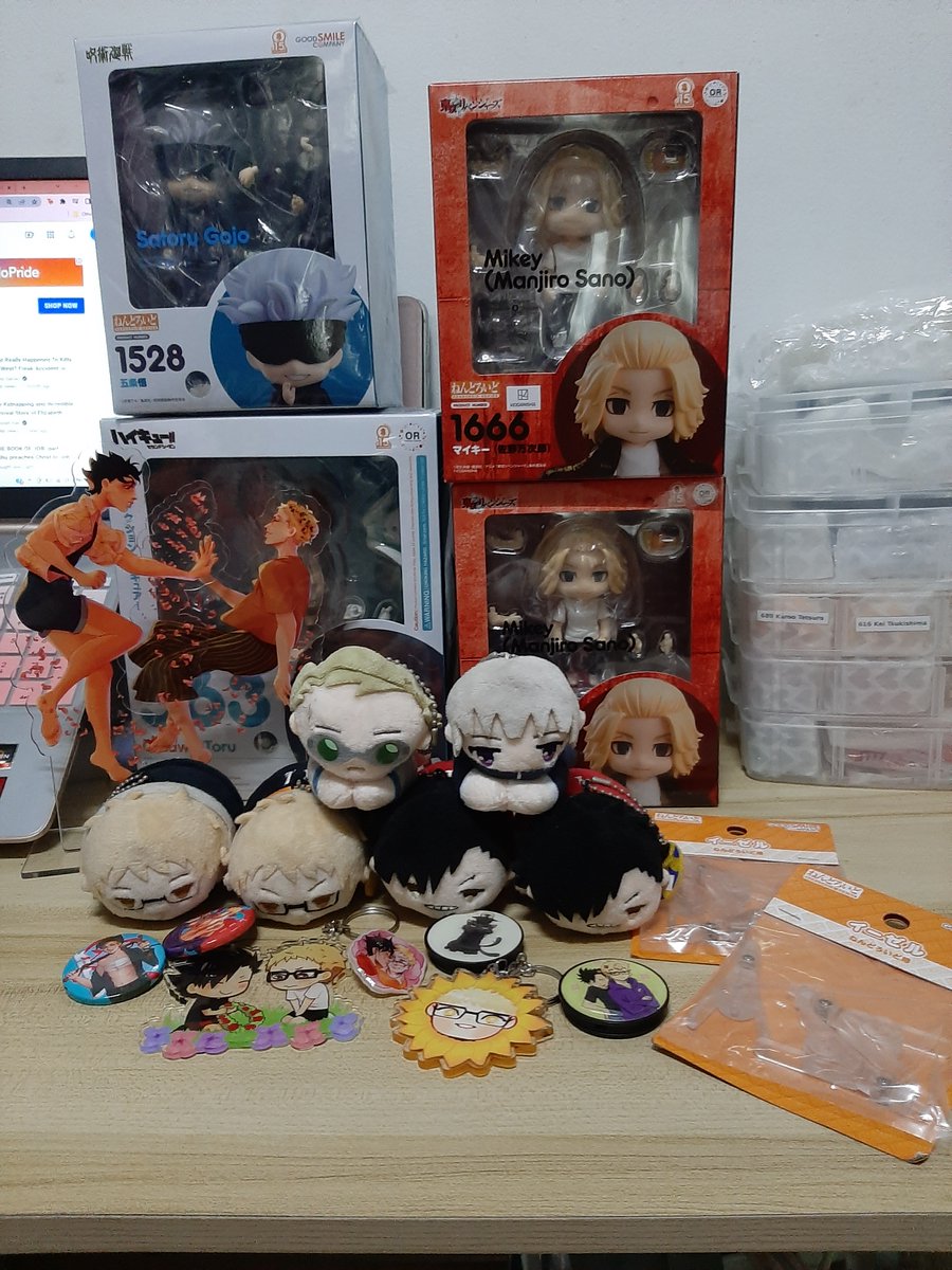 toruhime's tweet photo. wts lfb ph

interest check for the items below. 

rfs: moving 

#haikyuu #tokyorevengers #jjk  #nendoroids 
#kurotsuki 

individual/set prices to be added on this thread https://t.co/aoVAGxYu65