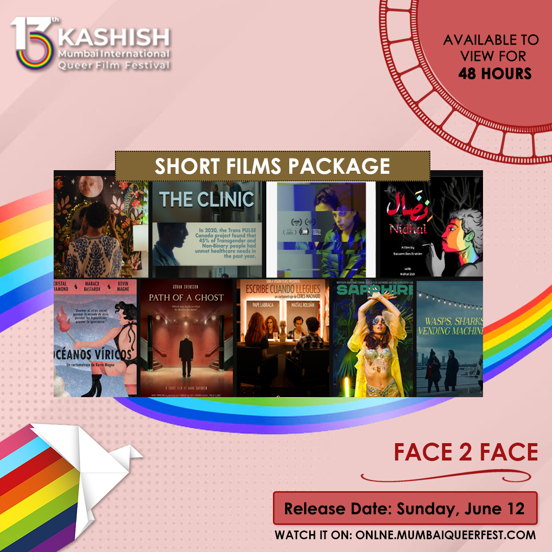 KashishFilmFest's tweet photo. KASHISH Online Festival | Release Date June 12, 2022
Face2Face
(Watch here: https://t.co/bQqQMzGCtO)
#KASHISH2022 #FlightsForFreedom #LGBTQfilms #QueerCinema #OnlineFestival https://t.co/3OyLoF9zNK