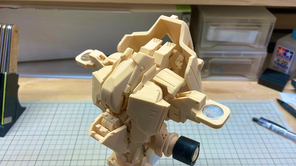 yuta8001yuta's tweet photo. 自己満だけど、
いかつい感じ出てて大満足♪
#3Dモデリング
#MESSALA https://t.co/OSKnJ0BIxc
