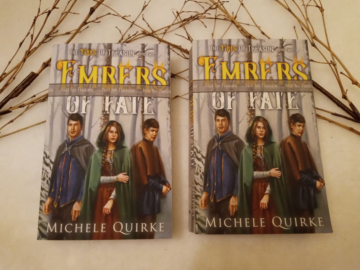 If I hosted a quick giveaway for the 2 proof copies I have of Embers of Fate, would anyone be interested in that?

One of them has 3 small editing mistakes but the other is the latest version.

I would sign them though so...you want?🤣