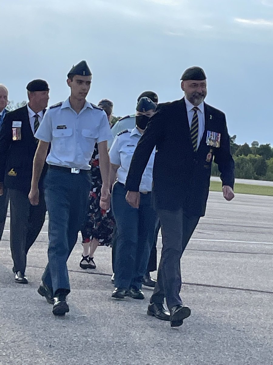 wttewaall's tweet photo. Filled with pride at the 812 Hanover Air Cadets 50th Annual Ceremonial Review; Reviewing Officer Col (Ret’d) Alex Ruff, MP shared inspiring words. Sunset ceremony was deeply moving. @AlexRuff17 @TownofHanover @812AirCadets https://t.co/U28knX272z