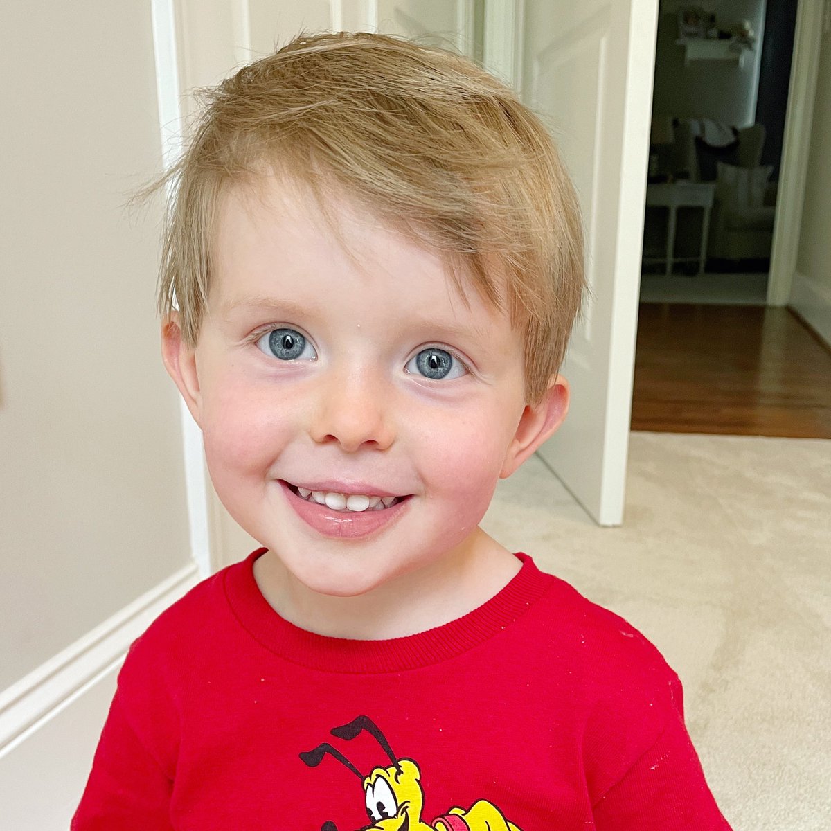 shellyejohnson's tweet image. There are just no words for this boy.  He is pure JOY.  When I look at his little face, my insides burst and tears fill my eyes because I love him more than I can fathom 💙