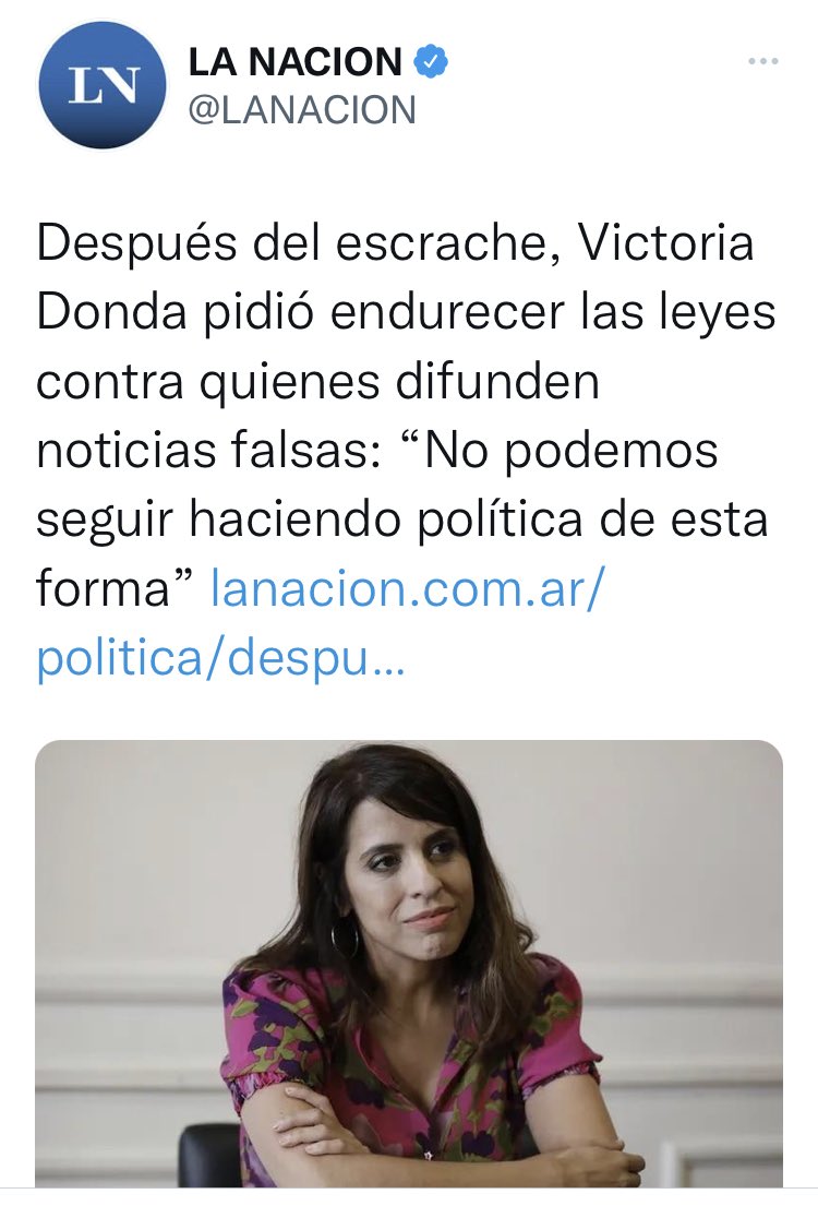 JokerCarlosDan1's tweet photo. “No podemos seguir haciendo política de esta forma”

Y contanos Viki…probaron  laburando??🤔 https://t.co/2NkxdNgd2I