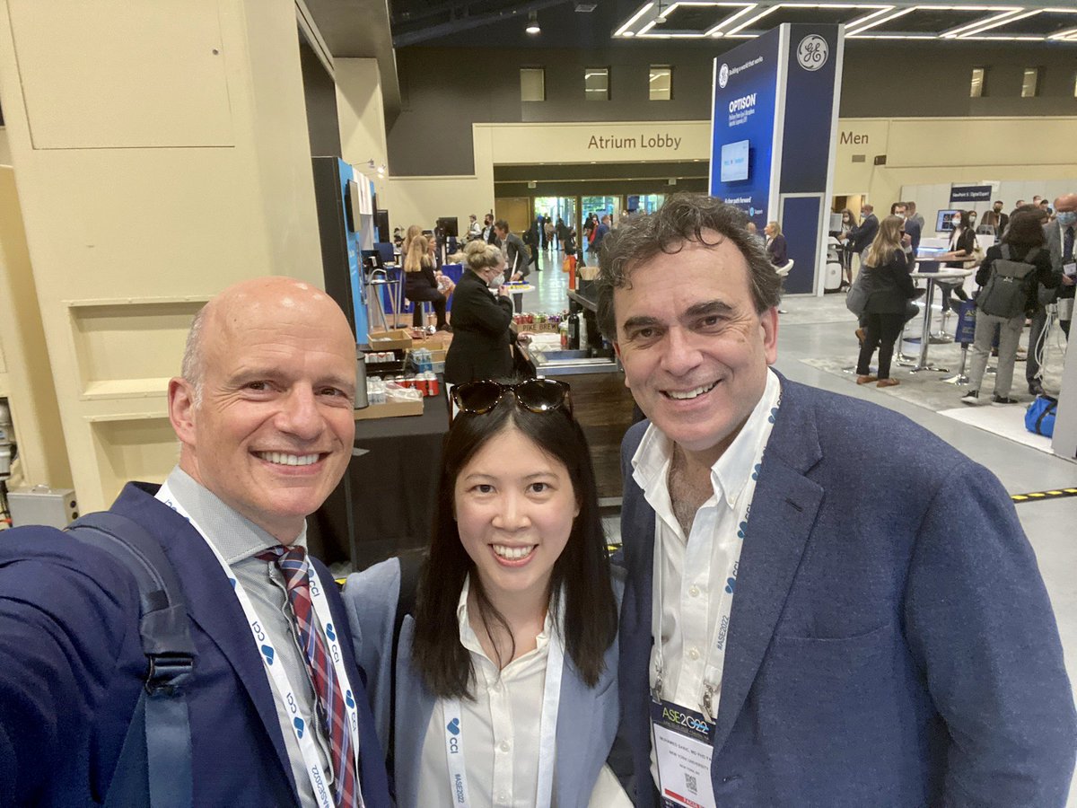 tiffchenMD's tweet photo. What do you call 3x #iecho operators having a blast at #ASE2022? #WeEcho! 😎
@ASE360 #SHDimaging https://t.co/hqLyq7n2ed