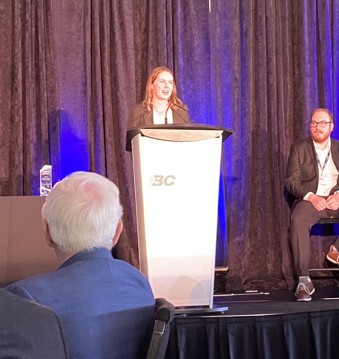 BCHockey_Refs's tweet photo. Congratulations to Grace Barlow on being awarded the BCHockey Official of the Year at the BCHockey Awards Gala Saturday night in Penticton’s Lakeside Conference Centre https://t.co/C1Gi7HwJTl