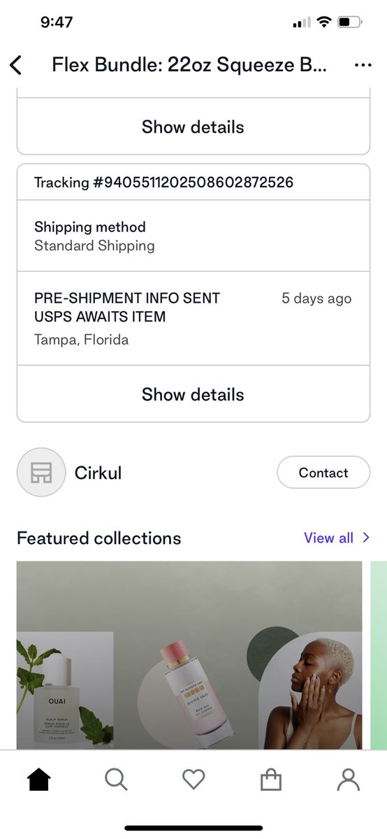 thisguyhere627's tweet photo. Do not order from #cirkul #customerexperience #theyneverrespond in order 2 weeks ago and paid for expedited shipping. It has not even left! #horrible #notocirkul #badservice https://t.co/5ospaJePm4
