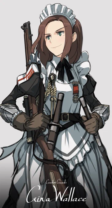 こちら、ジーナ・ウォレス(Gina Wallace)という名のメイドさんになります。お見知りおき叶いましたら幸いです。 