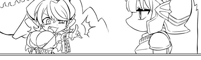 姫×騎士小漫画WIP 