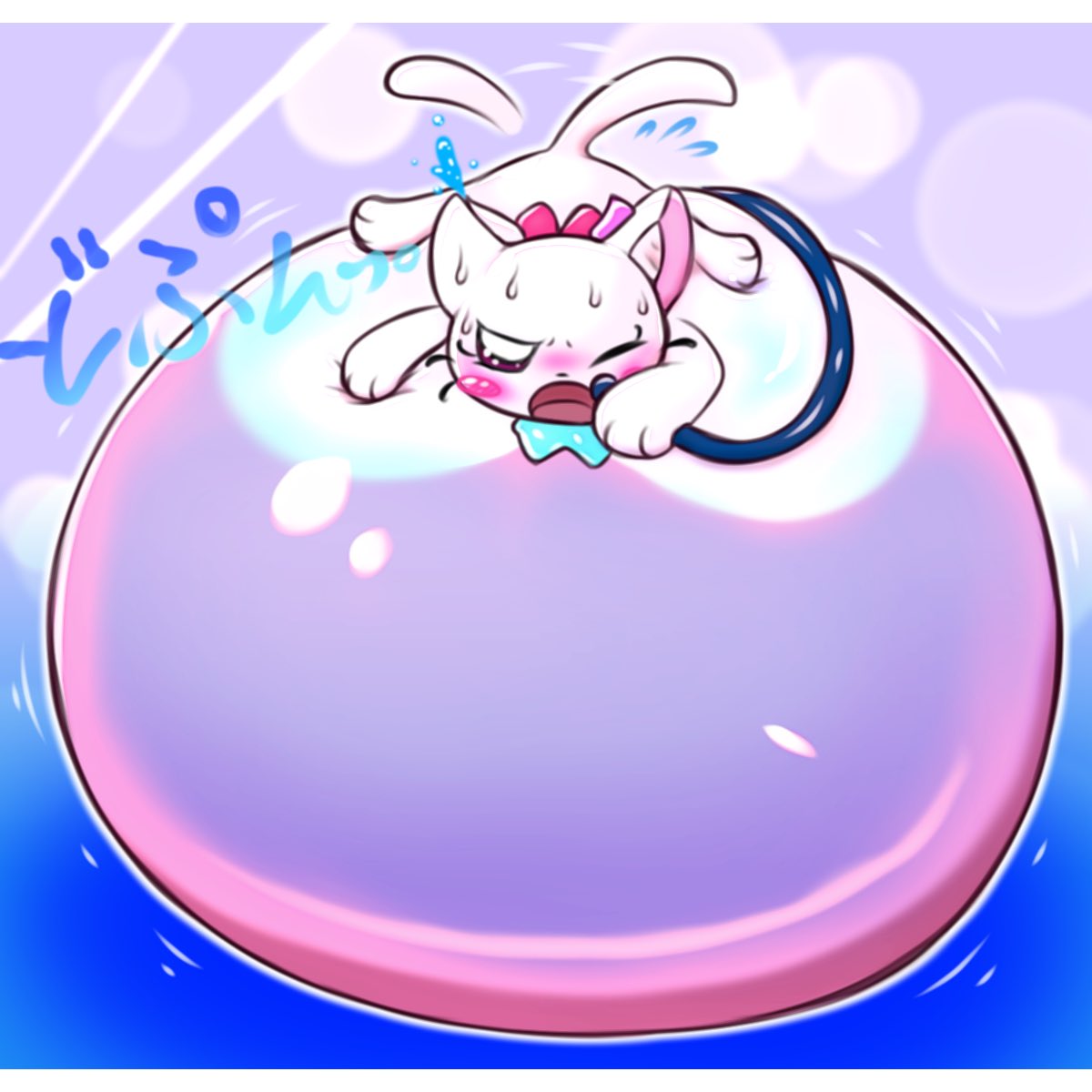 <a href="/bluerabbit_Niko/">すこやかうさぎ【惑星サイズおなか】</a> リメイクさせていただきました！どぷんっ。