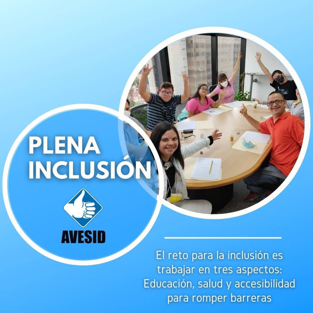 avesid's tweet photo. La inclusión de personas con discapacidad en las actividades cotidianas conlleva prácticas y políticas diseñadas para identificar y eliminar barreras,  físicas,de comunicación y de actitud que dificultan la capacidad de las personas de tener una participación plena en la sociedad https://t.co/poQyaGpIct